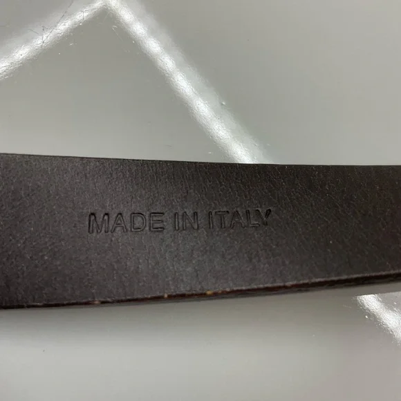 Coach Leather Belt Size Large Women’s Red Blue Brown 3969 - Picture 5 of 9